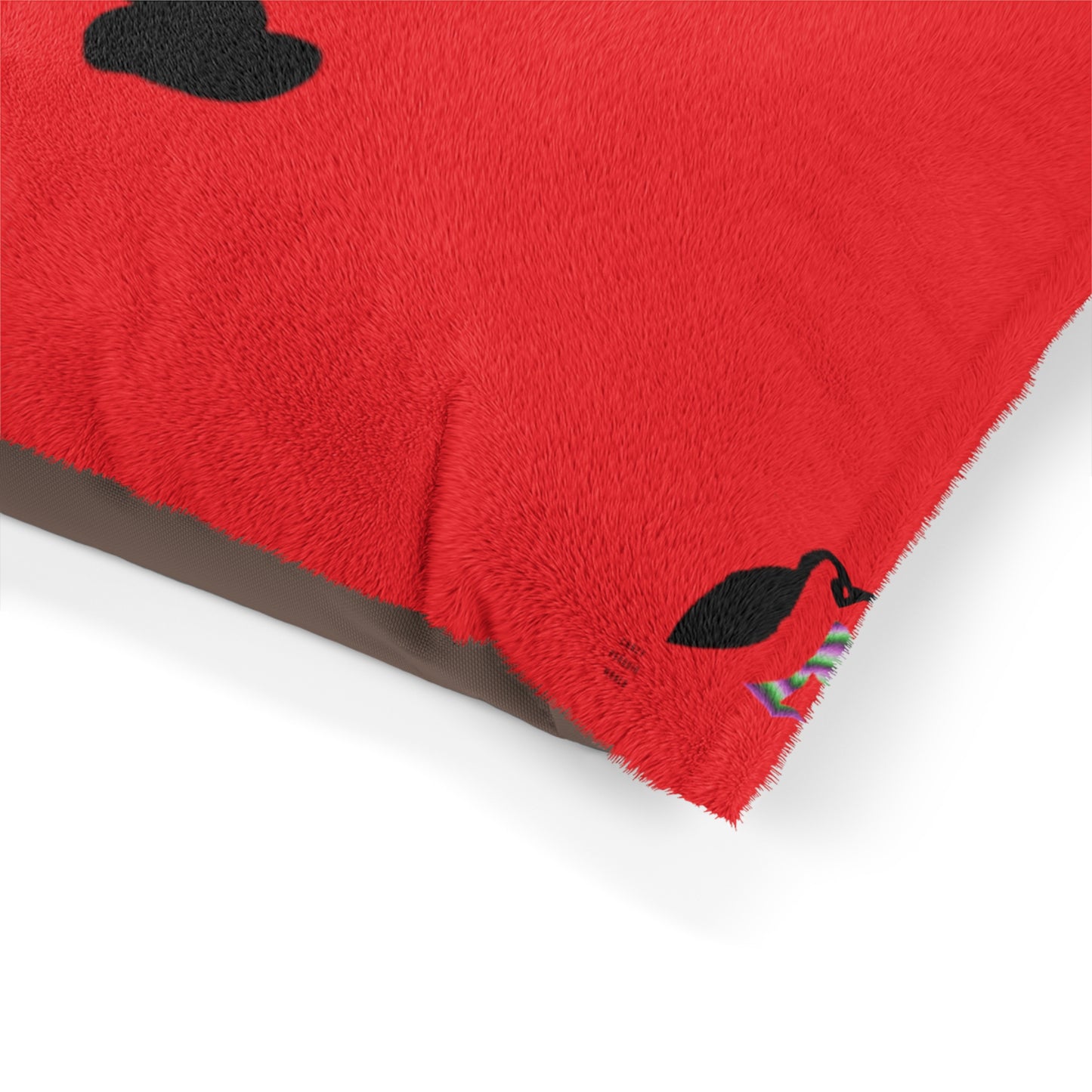 Pet Bed: Baseball Red