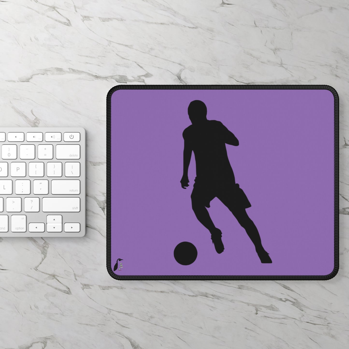 Gaming Mouse Pad: Soccer Lite Purple