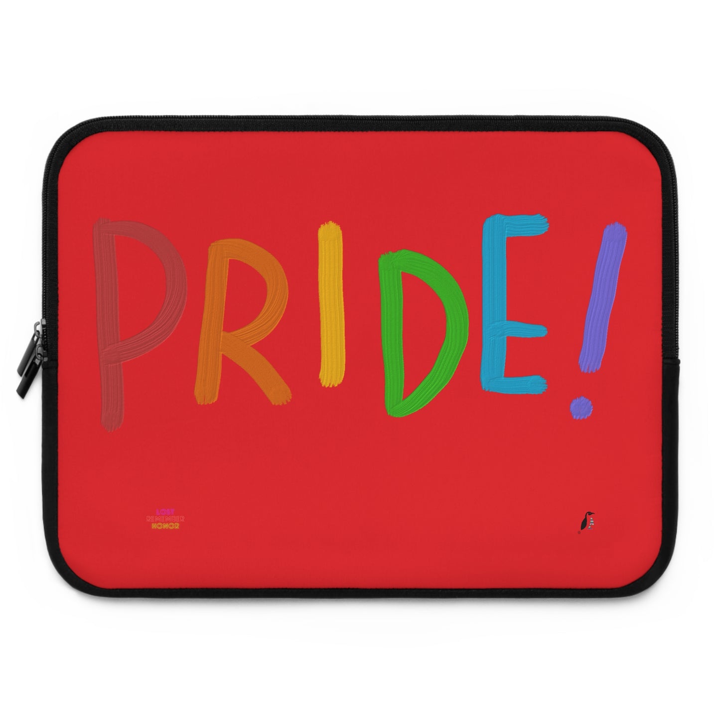 Laptop Sleeve: LGBTQ Pride Red