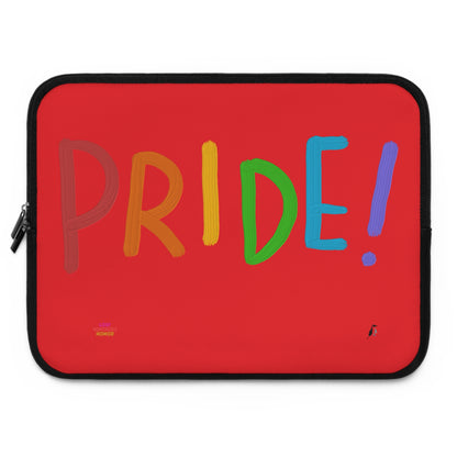 Laptop Sleeve: LGBTQ Pride Red