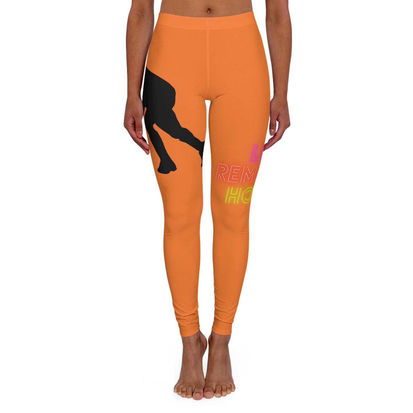 Women's Spandex Leggings: Hockey Crusta