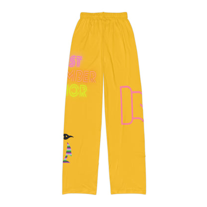 Kids Pajama Pants: Fight Cancer Yellow