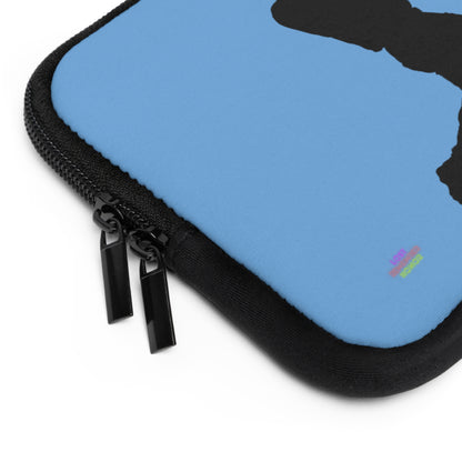 Laptop Sleeve: Baseball Lite Blue