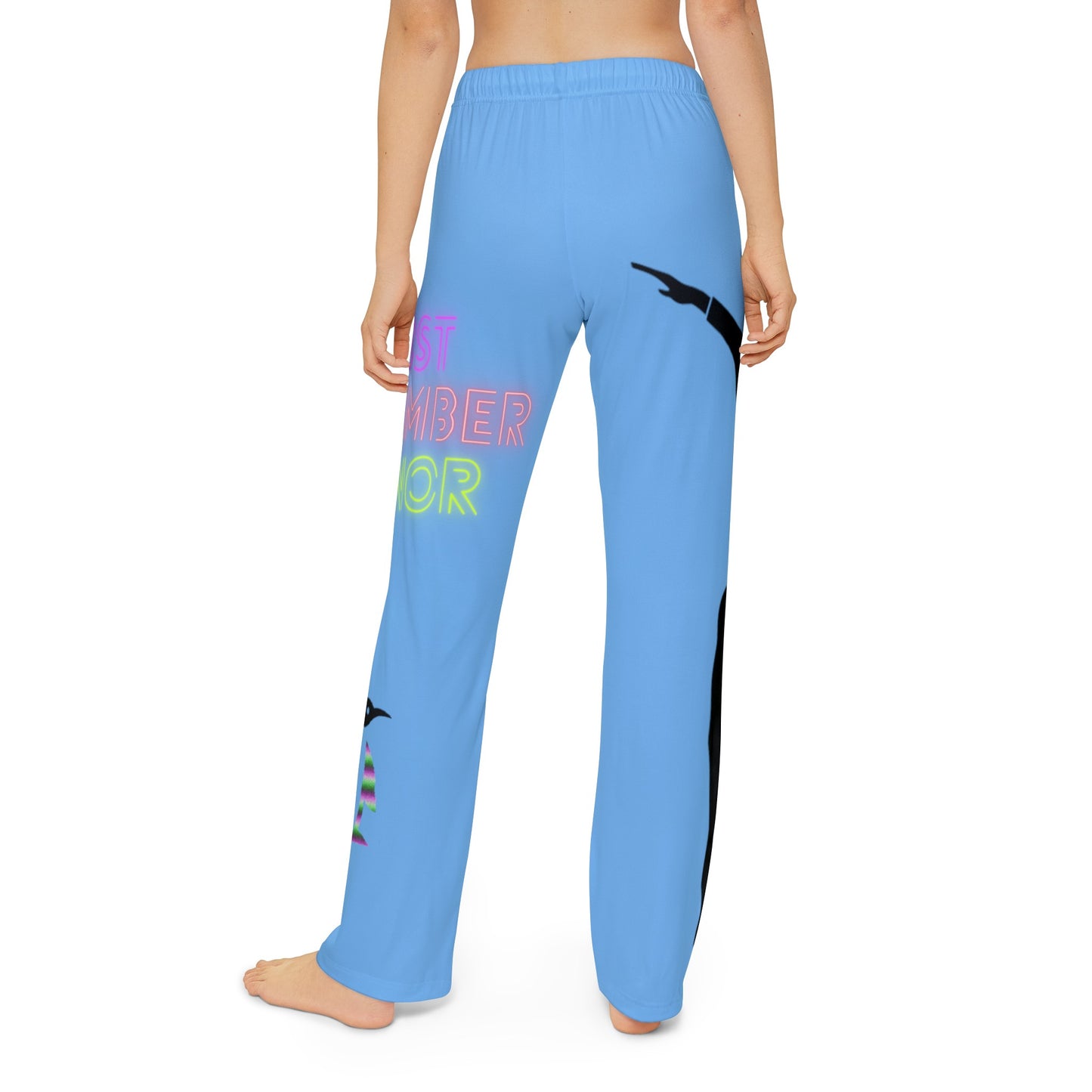 Kids Pajama Pants: Dance Lite Blue