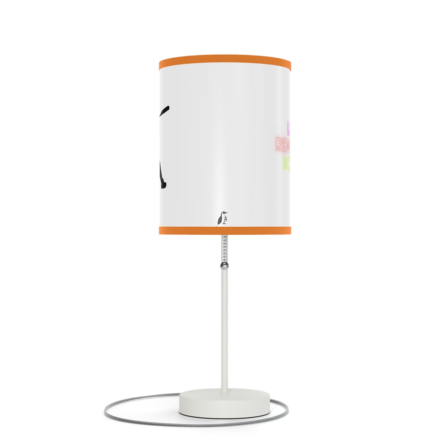 Lamp on a Stand, US|CA plug: Baseball White