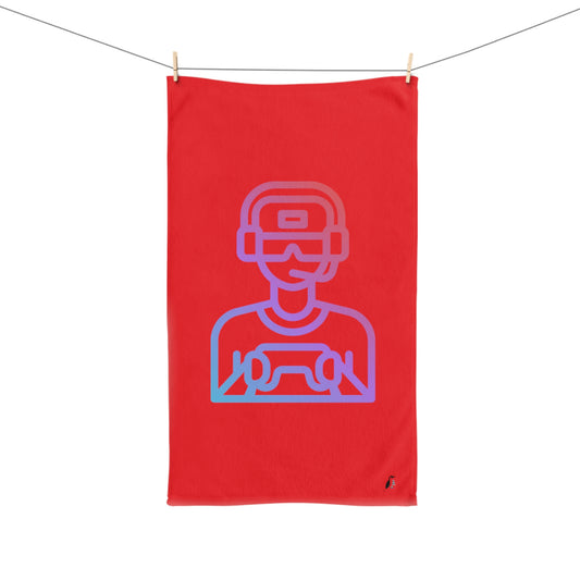 Hand Towel: Gaming Red