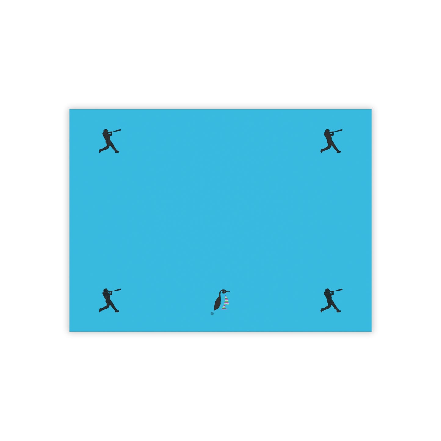 Post-it® Note Pads: Baseball Turquoise