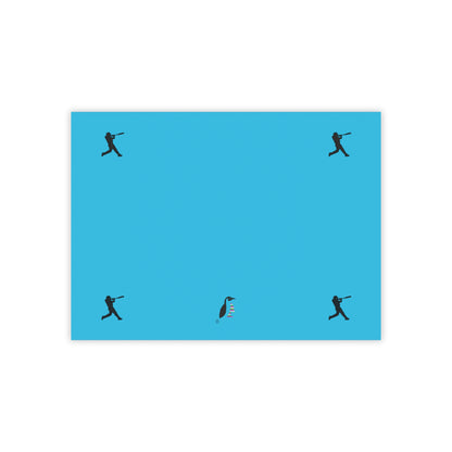 Post-it® Note Pads: Baseball Turquoise