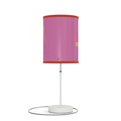 Lamp on a Stand, US|CA plug: Bowling Lite Pink