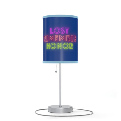 Lamp on a Stand, US|CA plug: Wrestling Dark Blue