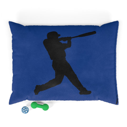 Pet Bed: Baseball Dark Blue