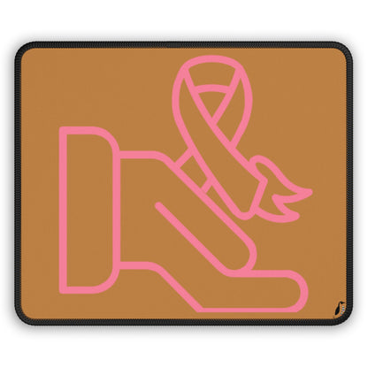 Gaming Mouse Pad: Fight Cancer Lite Brown