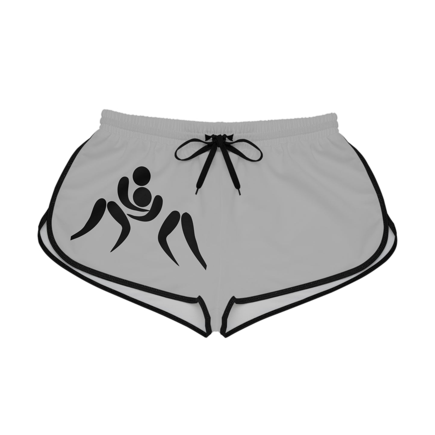 Women's Relaxed Shorts: Wrestling Lite Grey