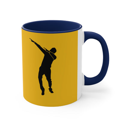 Accent Coffee Mug, 11oz: Dance Yellow