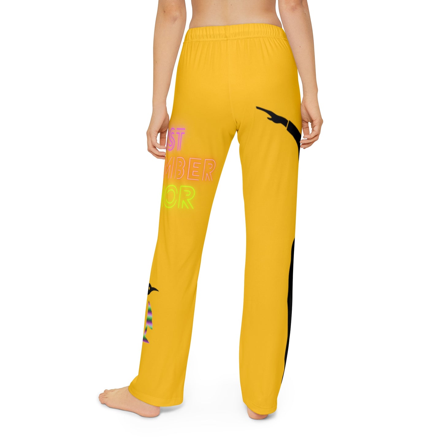 Kids Pajama Pants: Dance Yellow