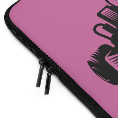 Laptop Sleeve: Racing Lite Pink