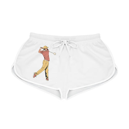 Women's Relaxed Shorts: Golf White