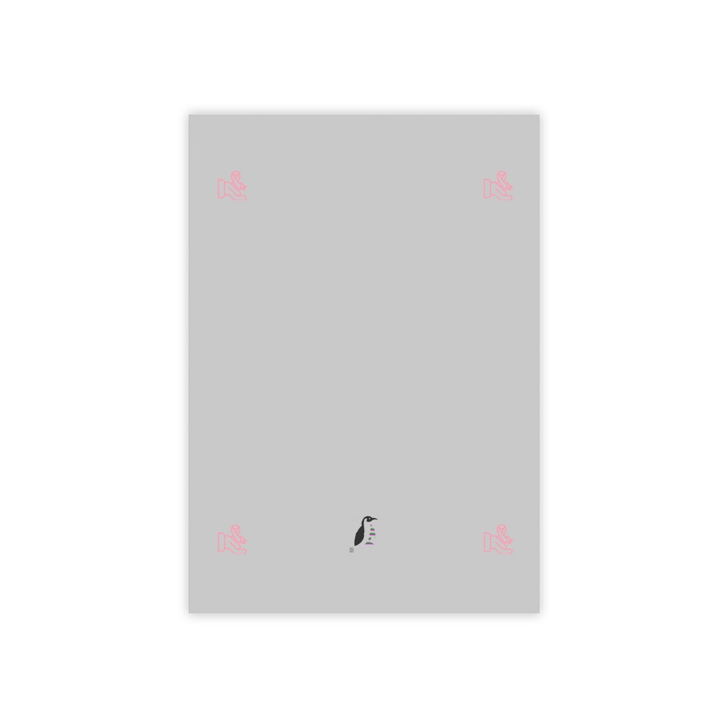 Post-it® Note Pads: Fight Cancer Lite Grey