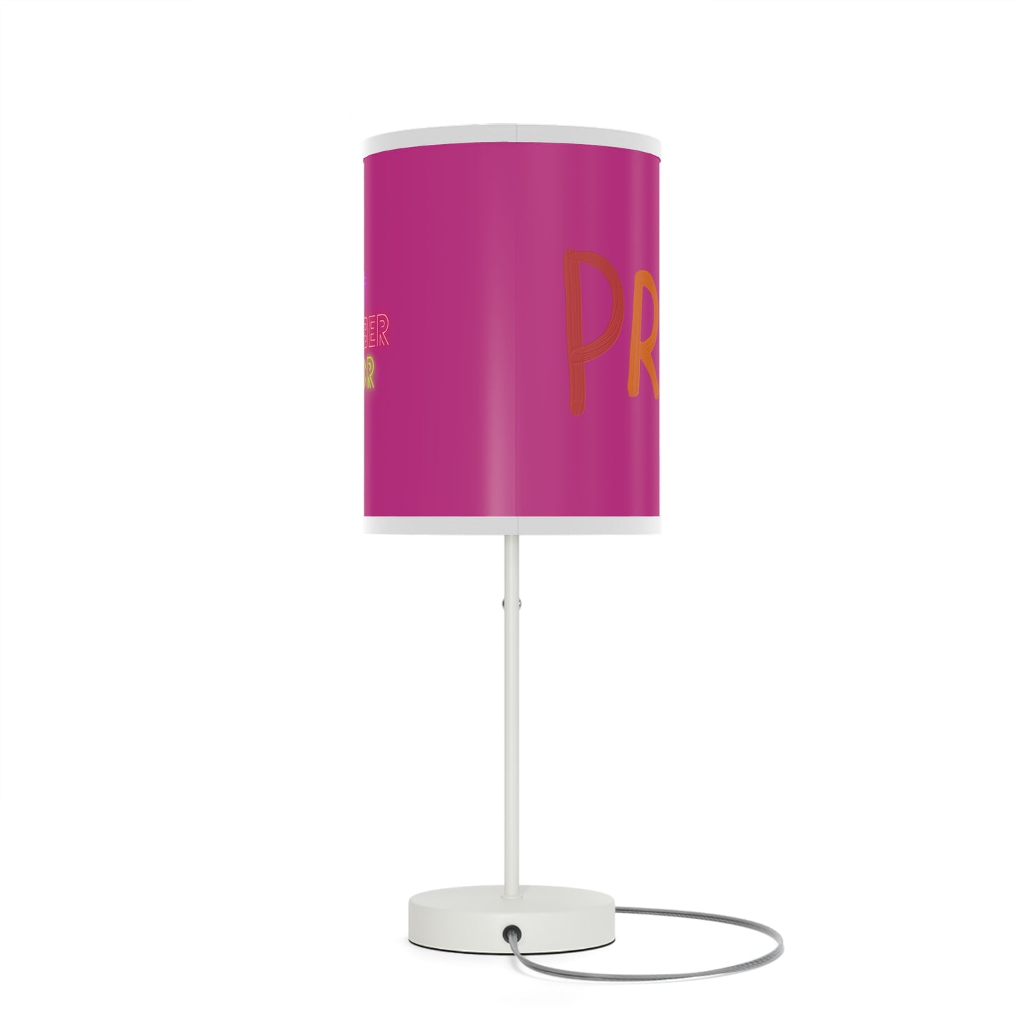 Lamp on a Stand, US|CA plug: LGBTQ Pride Pink 