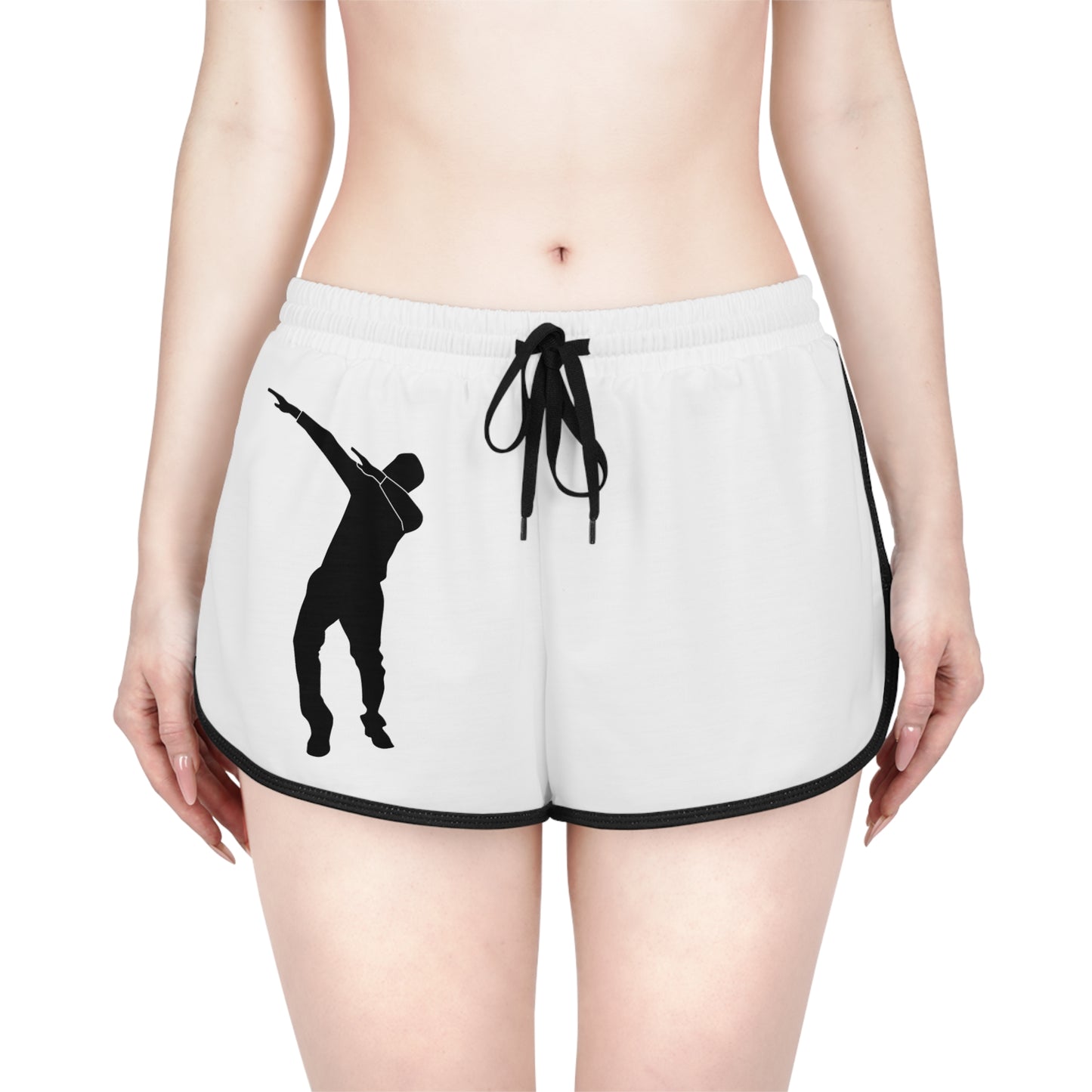 Women's Relaxed Shorts: Dance White