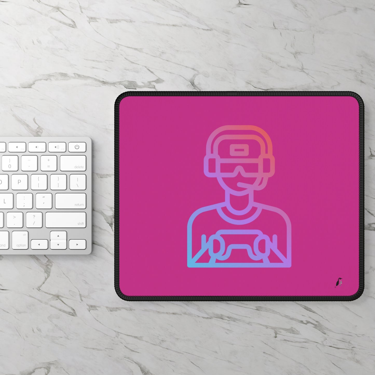 Gaming Mouse Pad: Gaming Pink