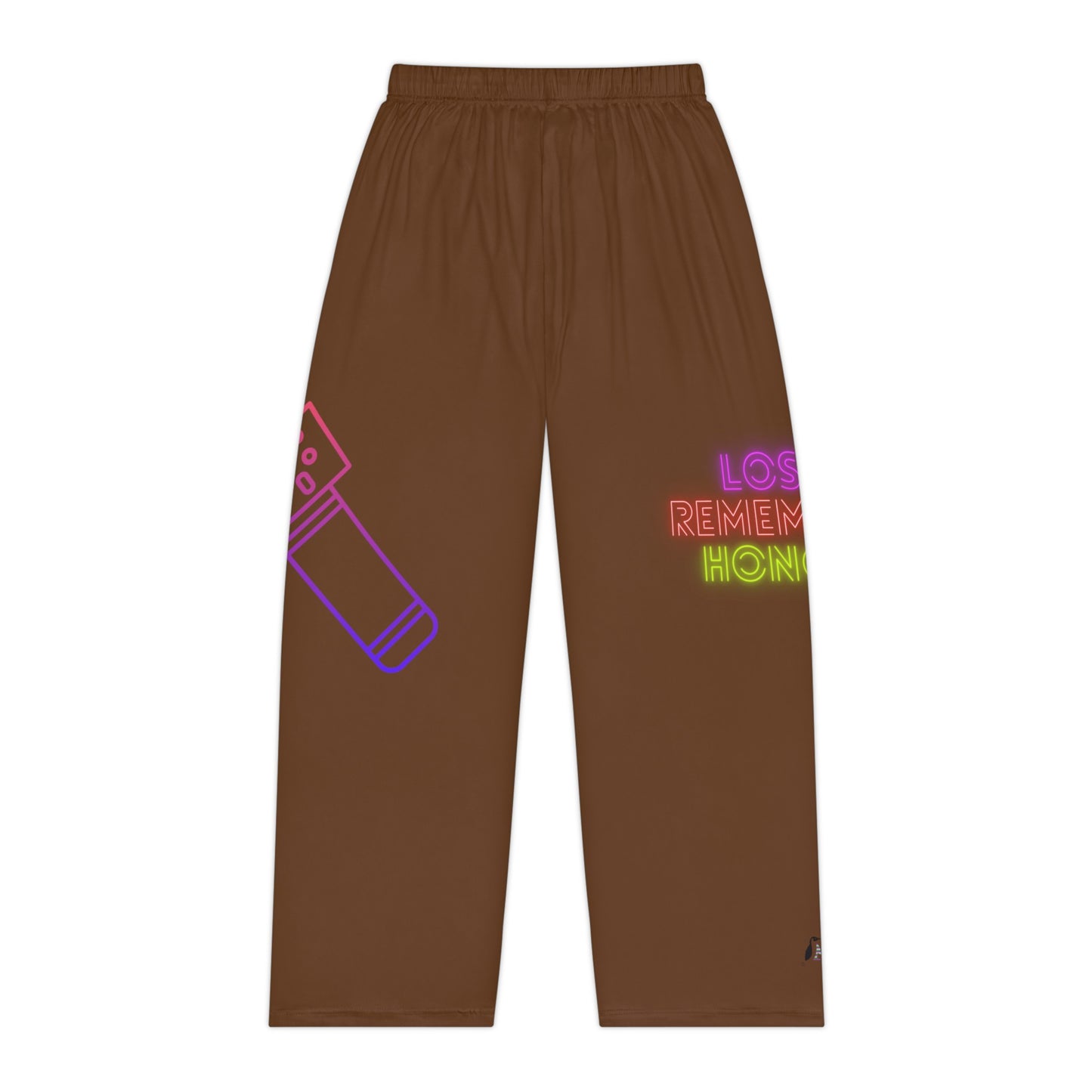 Women's Pajama Pants: Music Brown