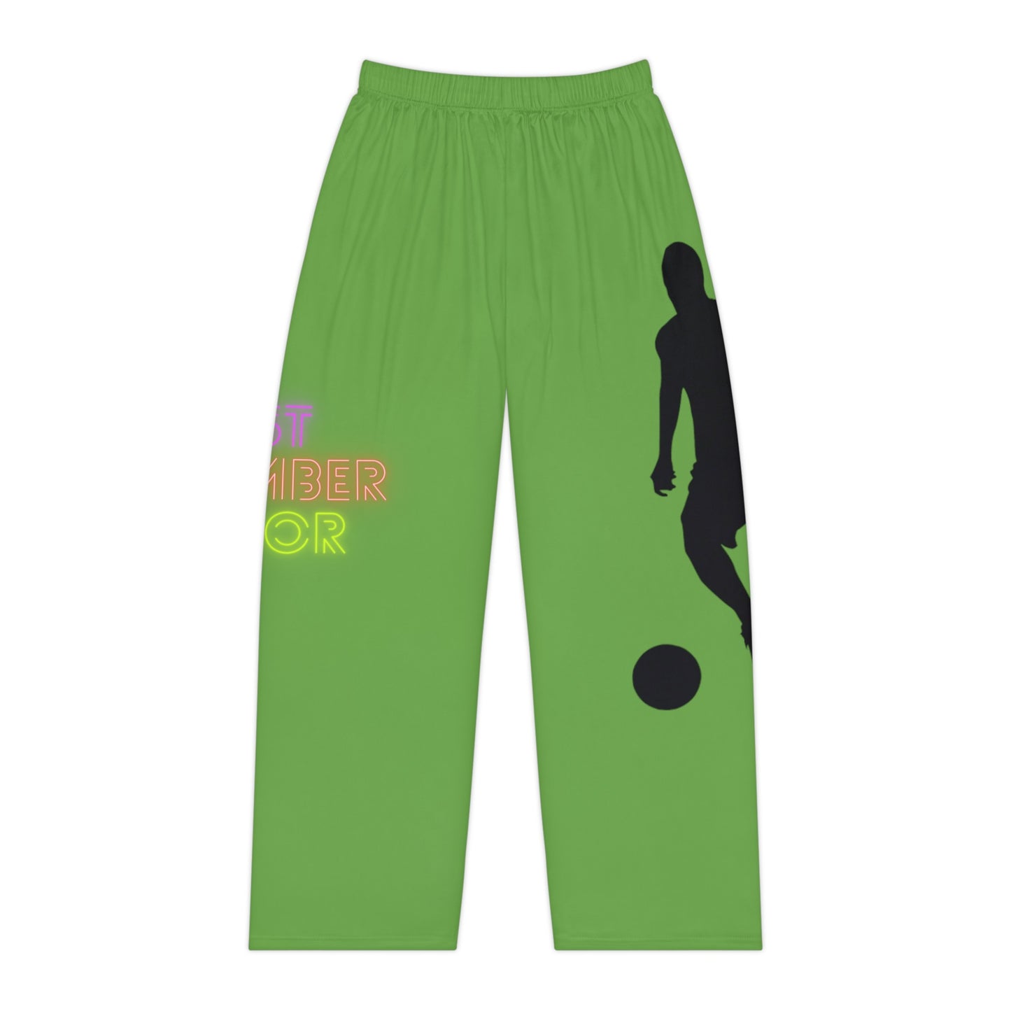 Women's Pajama Pants: Soccer Green