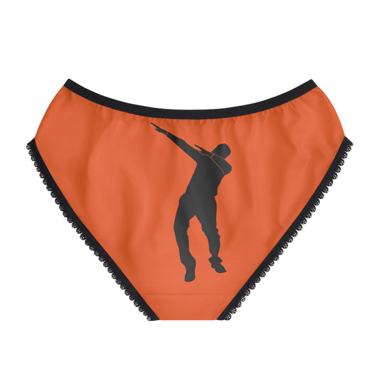 Women's Briefs: Dance Orange