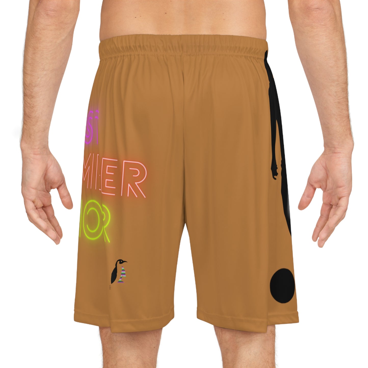 Basketball Shorts: Soccer Lite Brown