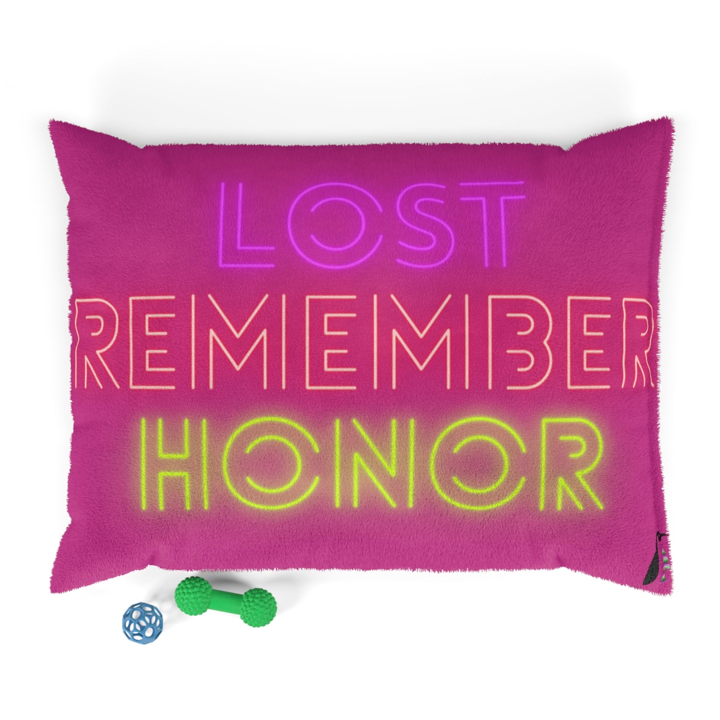 Pet Bed: Lost Remember Honor Pink