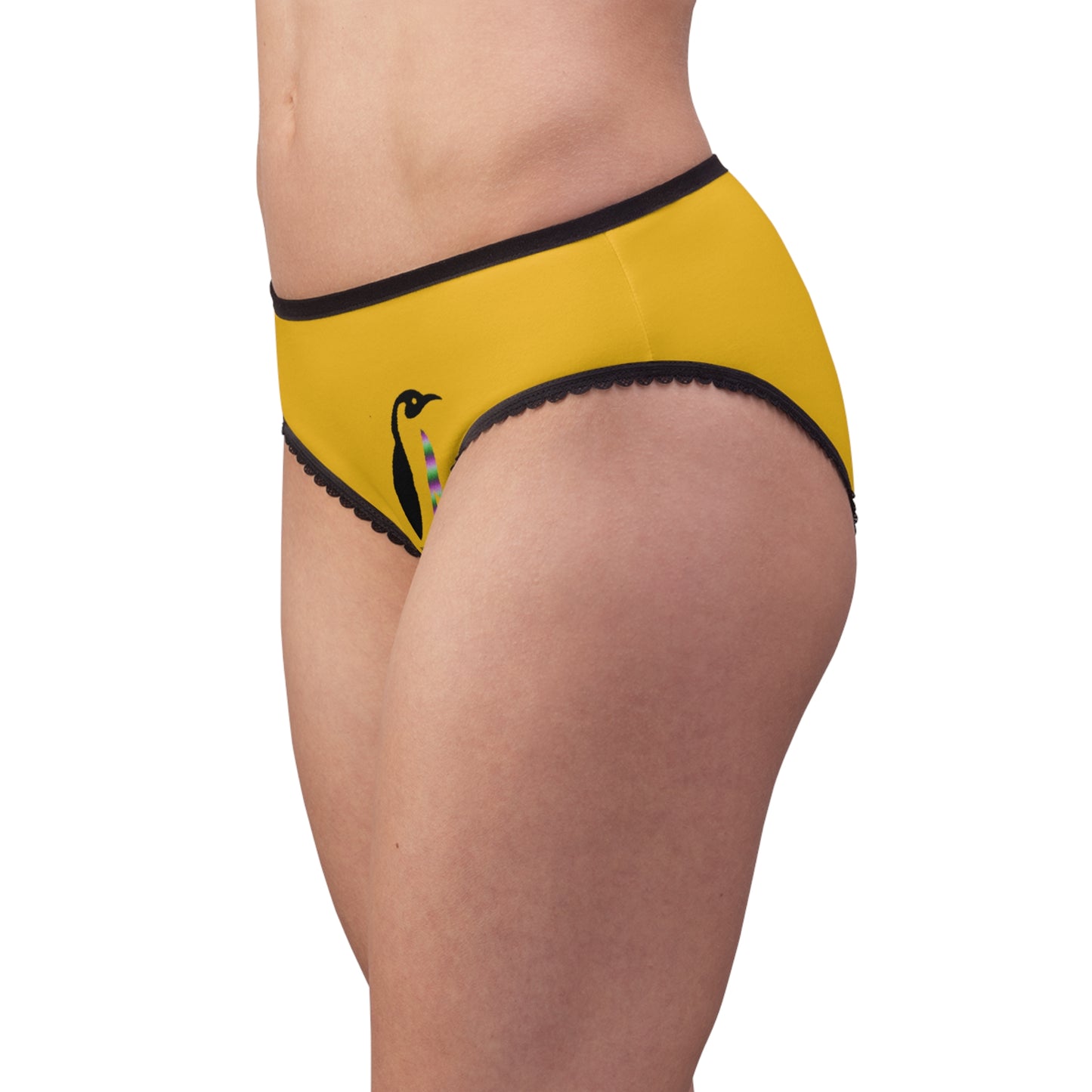 Women's Briefs: Dance Yellow