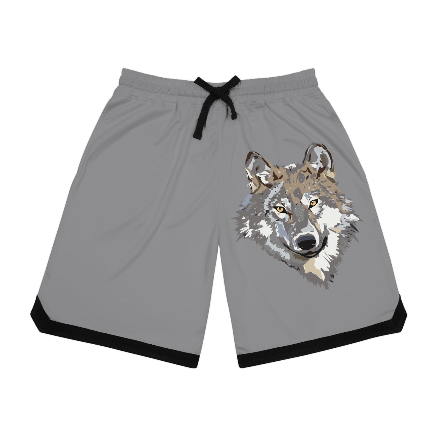 Basketball Rib Shorts: Wolves Grey