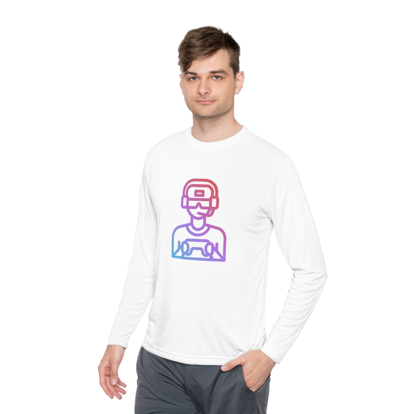 Lightweight Long Sleeve Tee: Gaming #1