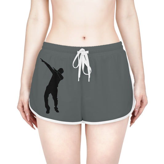 Women's Relaxed Shorts: Dance Dark Grey