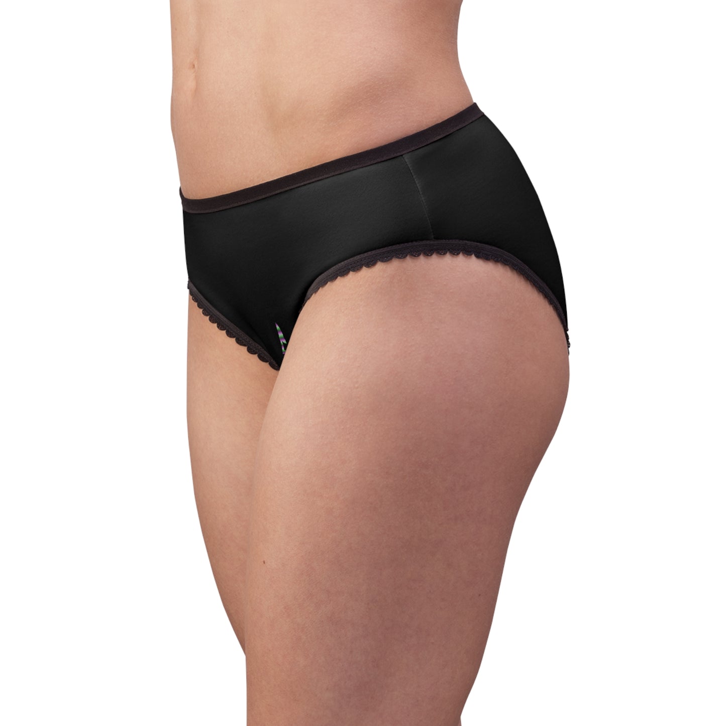 Women's Briefs: Gaming Black