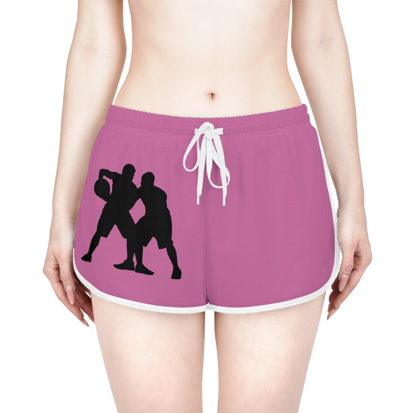 Women's Relaxed Shorts: Basketball Lite Pink