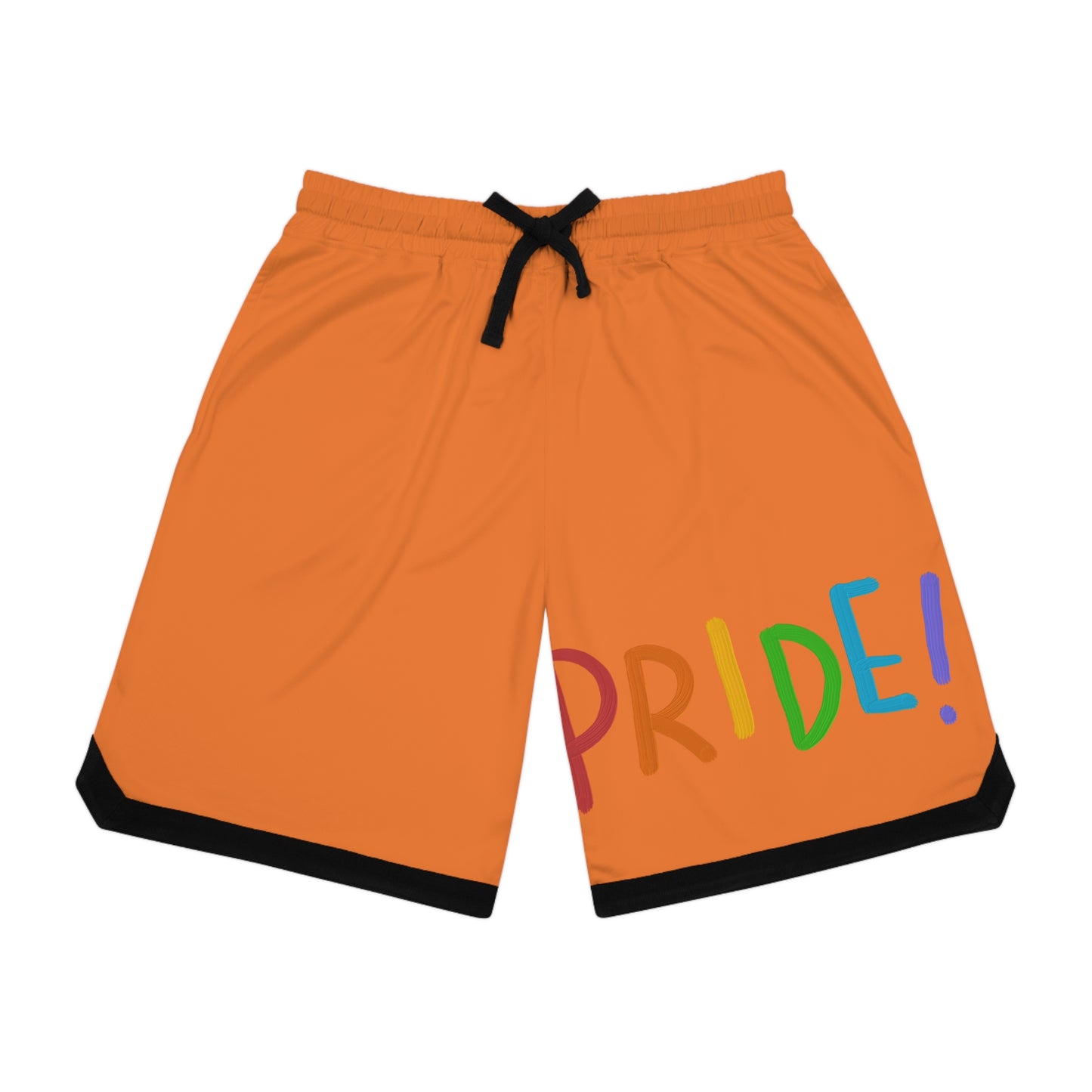 Basketball Rib Shorts: LGBTQ Pride Crusta