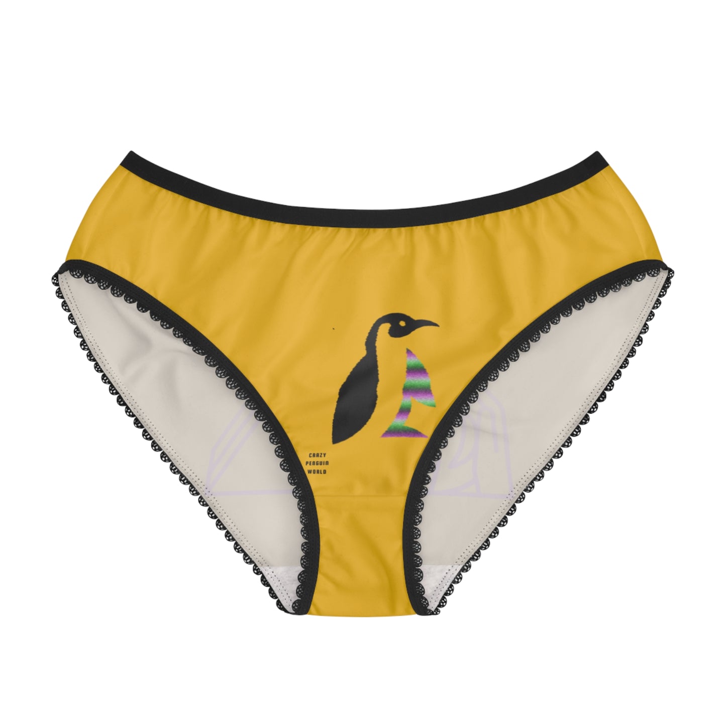 Women's Briefs: Bowling Yellow