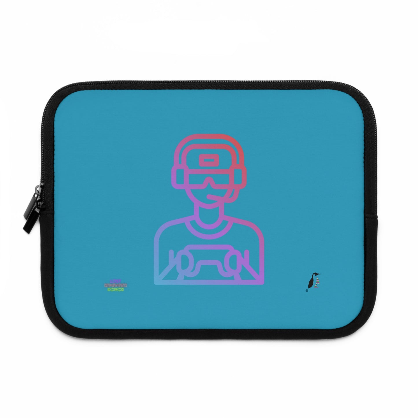 Laptop Sleeve: Gaming Turquoise