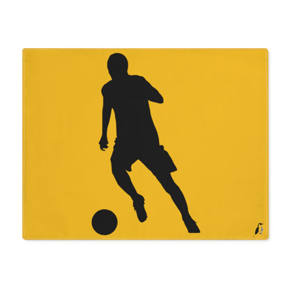 Placemat, 1pc: Soccer Yellow