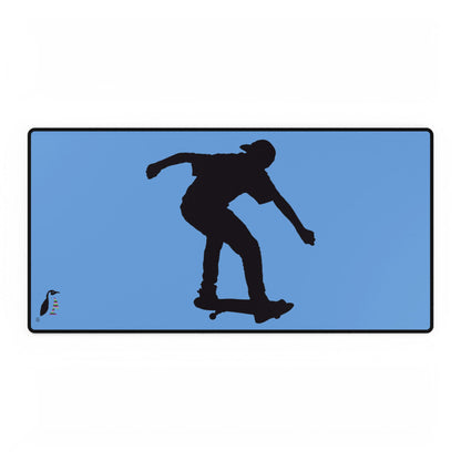 Desk Mats: Skateboarding Lite Blue