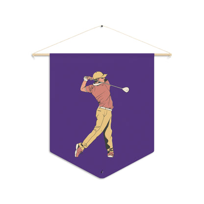 Pennant: Golf Purple