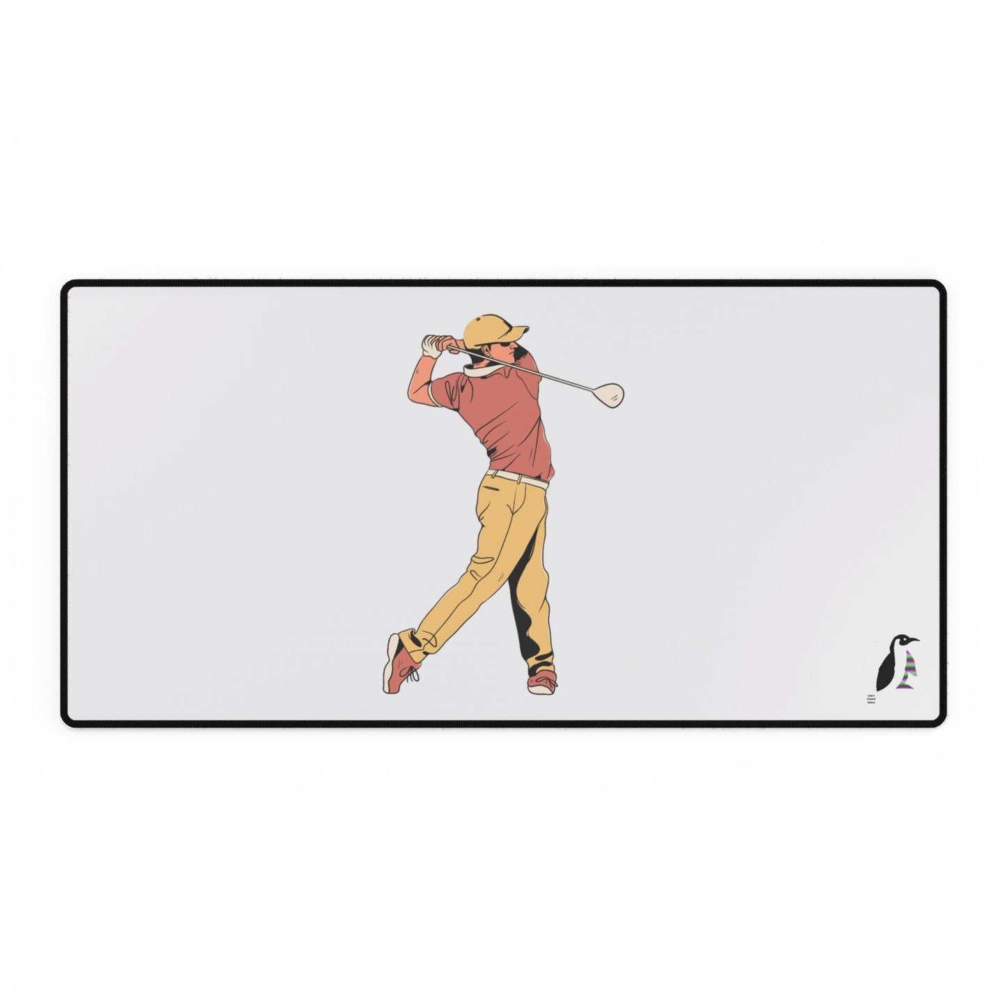 Desk Mats: Golf White