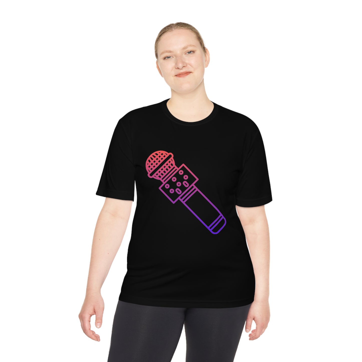 Moisture Wicking Tee: Music #1