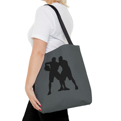 Tote Bag: Basketball Dark Grey