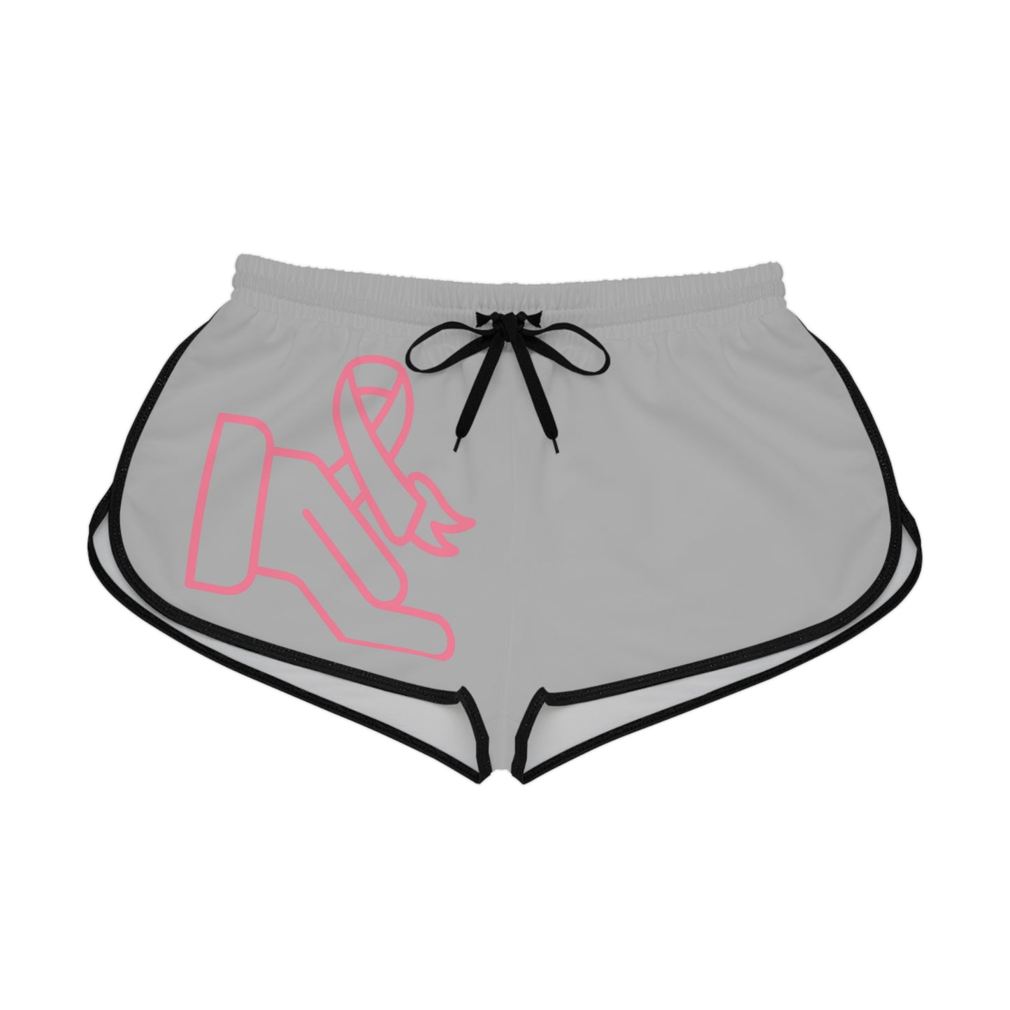 Women's Relaxed Shorts: Fight Cancer Lite Grey