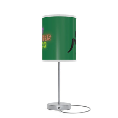 Lamp on a Stand, US|CA plug: Wrestling Dark Green