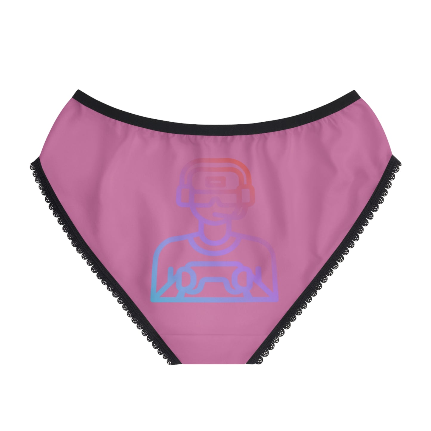 Women's Briefs: Gaming Lite Pink