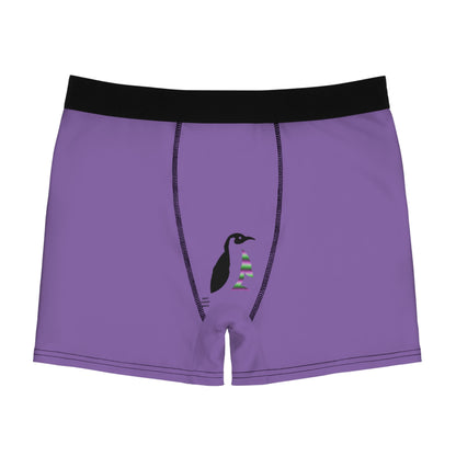 Men's Boxer Briefs: Racing Lite Purple