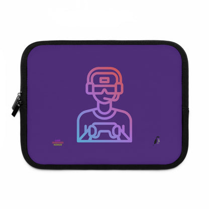 Laptop Sleeve: Gaming Purple